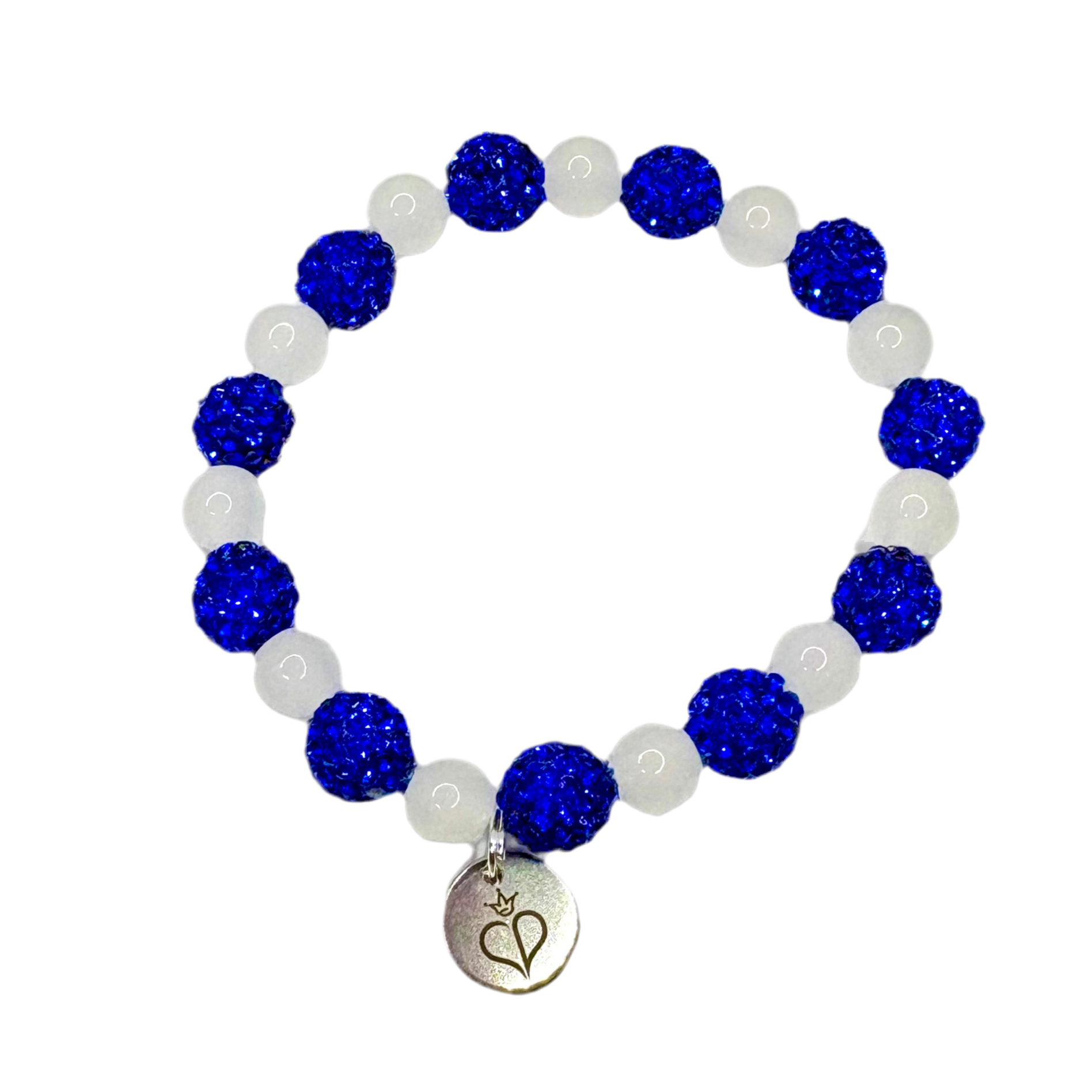 Blueberry Delight Frosty Bead Bracelet Charms By Prince™