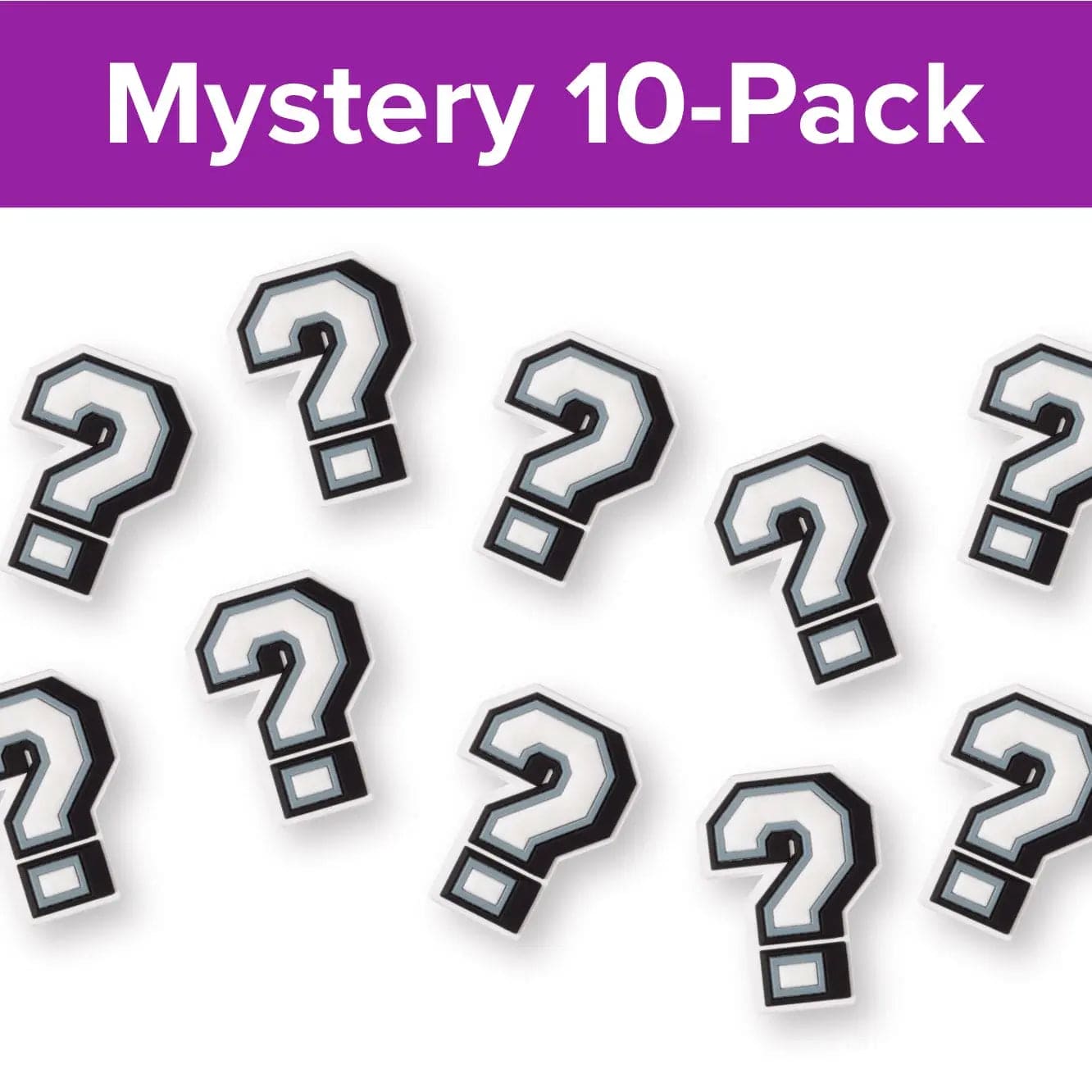10-Pack Of Mystery Crocs Charm Charms By Prince