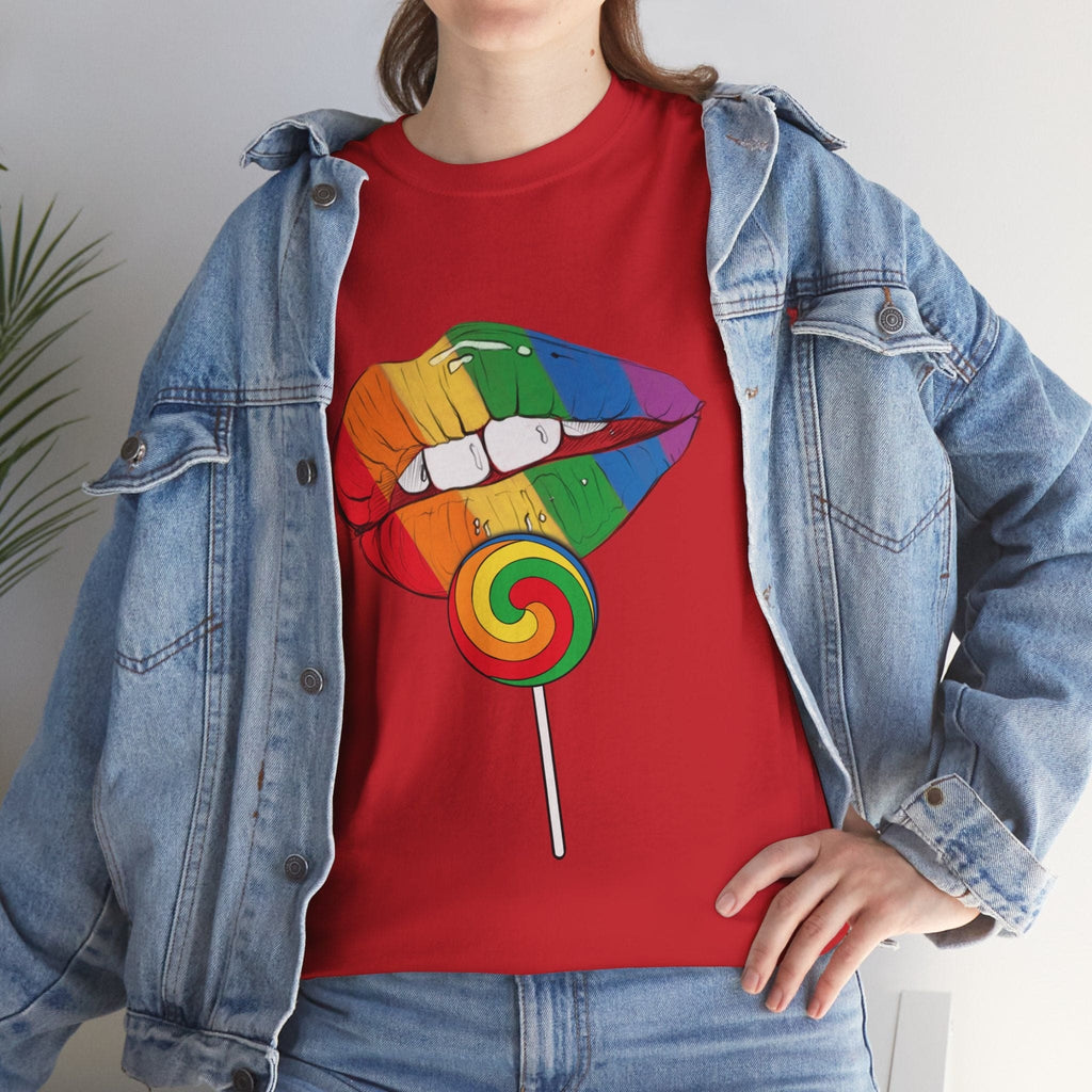 Rainbow Pride Lips Shirt, LGBT Lips Shirt, LGBTQ+ Shirt, Pride Week Shirt, Pride Shirt, Pride March Shirt, Equality Shirt, Gay Pride Shirt Printify