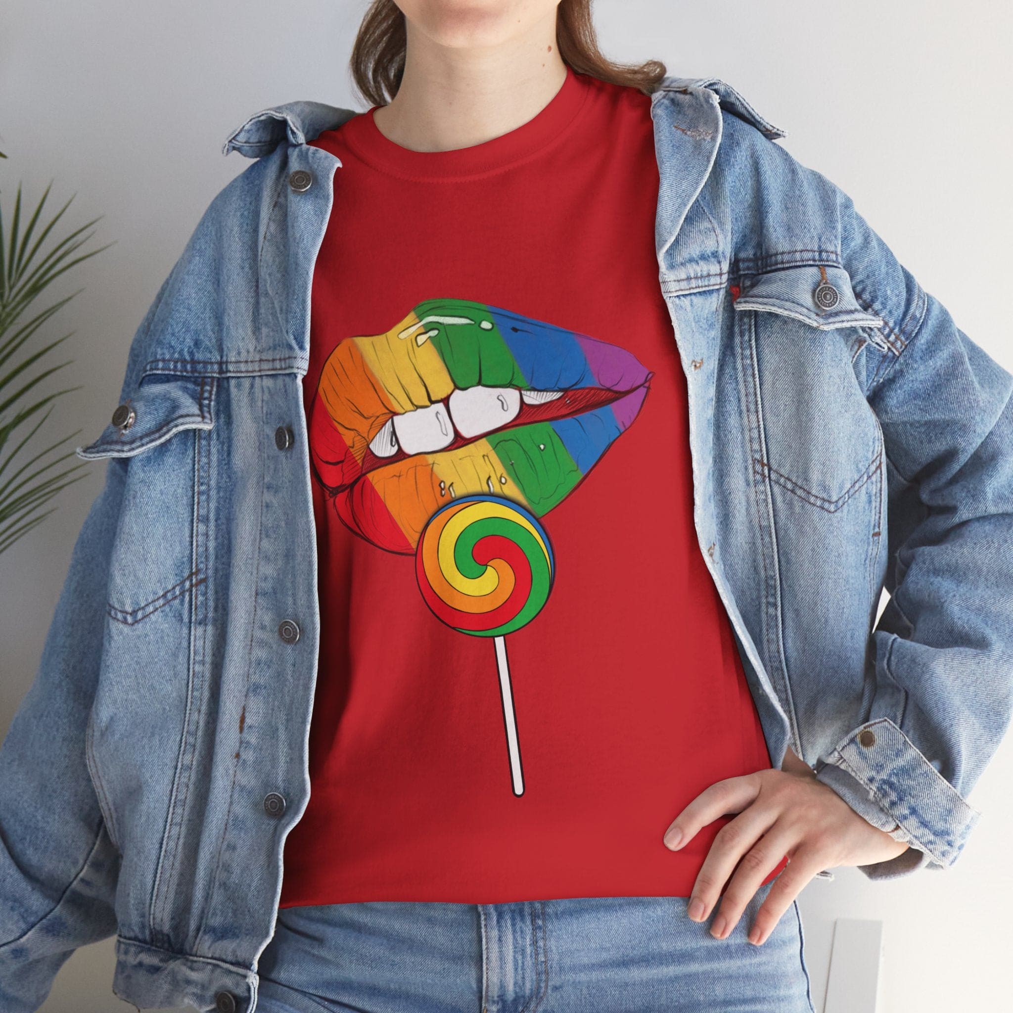 Rainbow Pride Lips Shirt, LGBT Lips Shirt, LGBTQ+ Shirt, Pride Week Shirt, Pride Shirt, Pride March Shirt, Equality Shirt, Gay Pride Shirt Printify