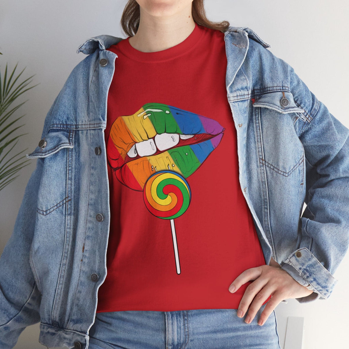 Rainbow Pride Lips Shirt, LGBT Lips Shirt, LGBTQ+ Shirt, Pride Week Shirt, Pride Shirt, Pride March Shirt, Equality Shirt, Gay Pride Shirt Printify
