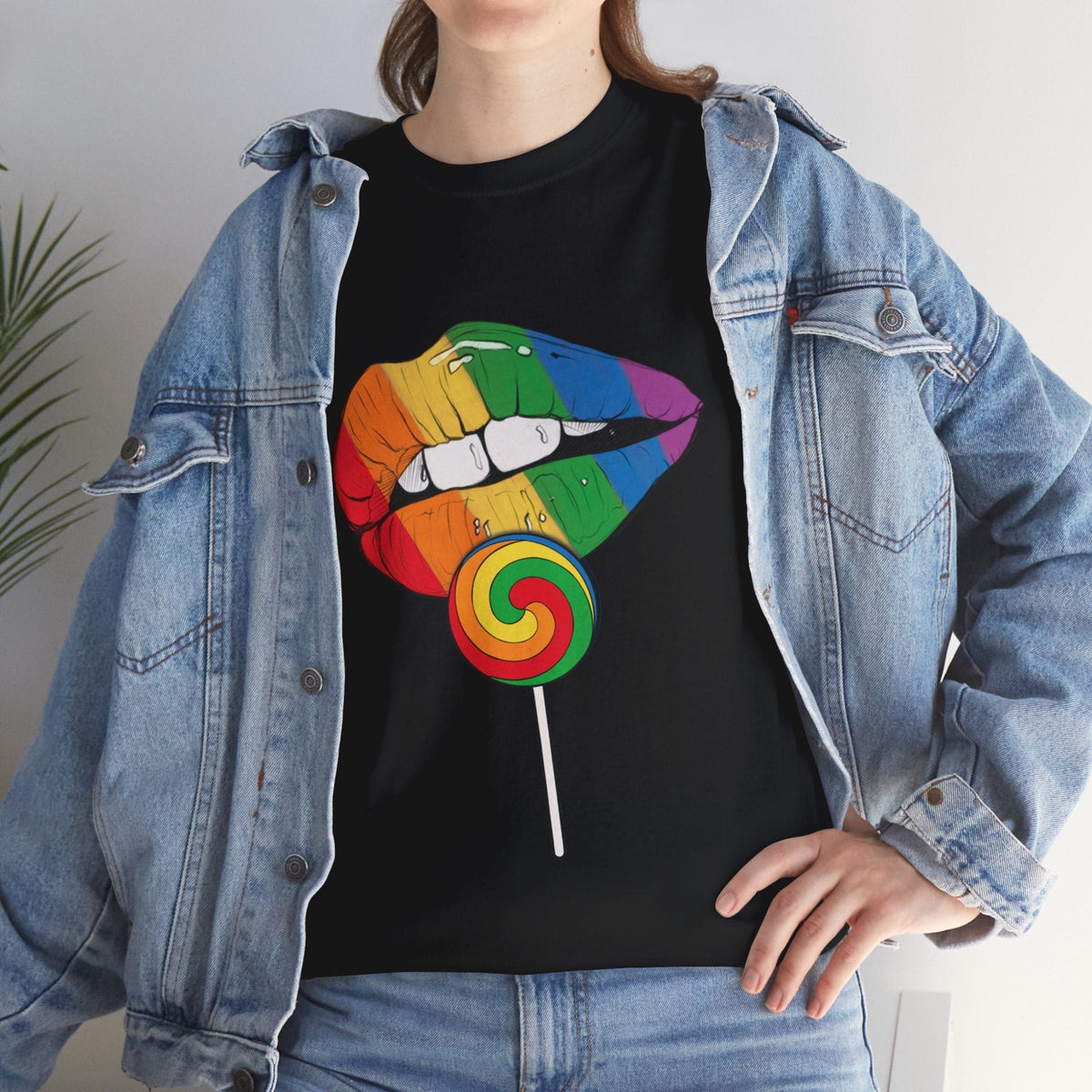 Rainbow Pride Lips Shirt, LGBT Lips Shirt, LGBTQ+ Shirt, Pride Week Shirt, Pride Shirt, Pride March Shirt, Equality Shirt, Gay Pride Shirt Printify