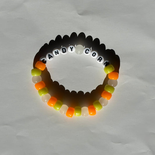 Candy Corn - Pony Bead Bracelet Charms By Prince™