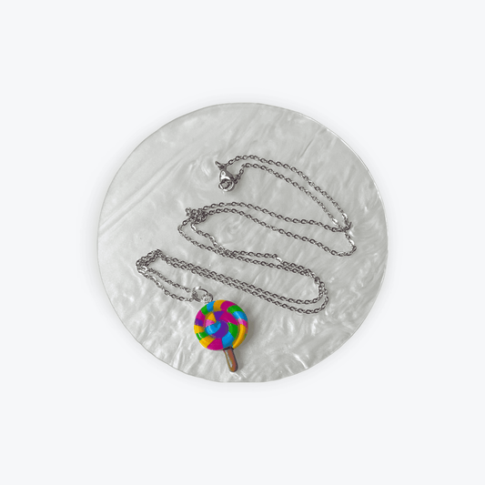 Stainless Steel Lollipop Charm Necklace Charms By Prince