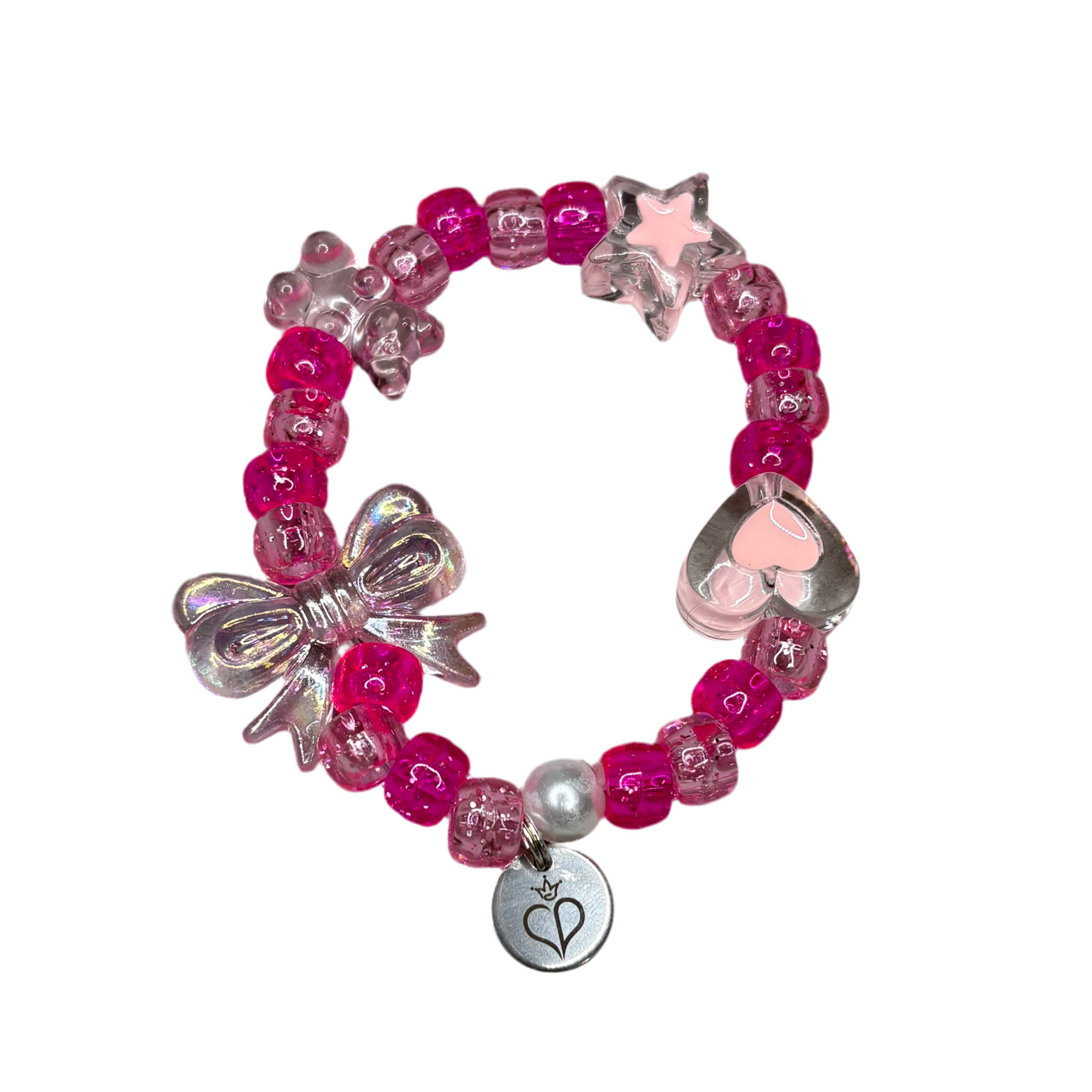 (Copy) Pink Charm Pony Bead Bracelet Charms By Prince™