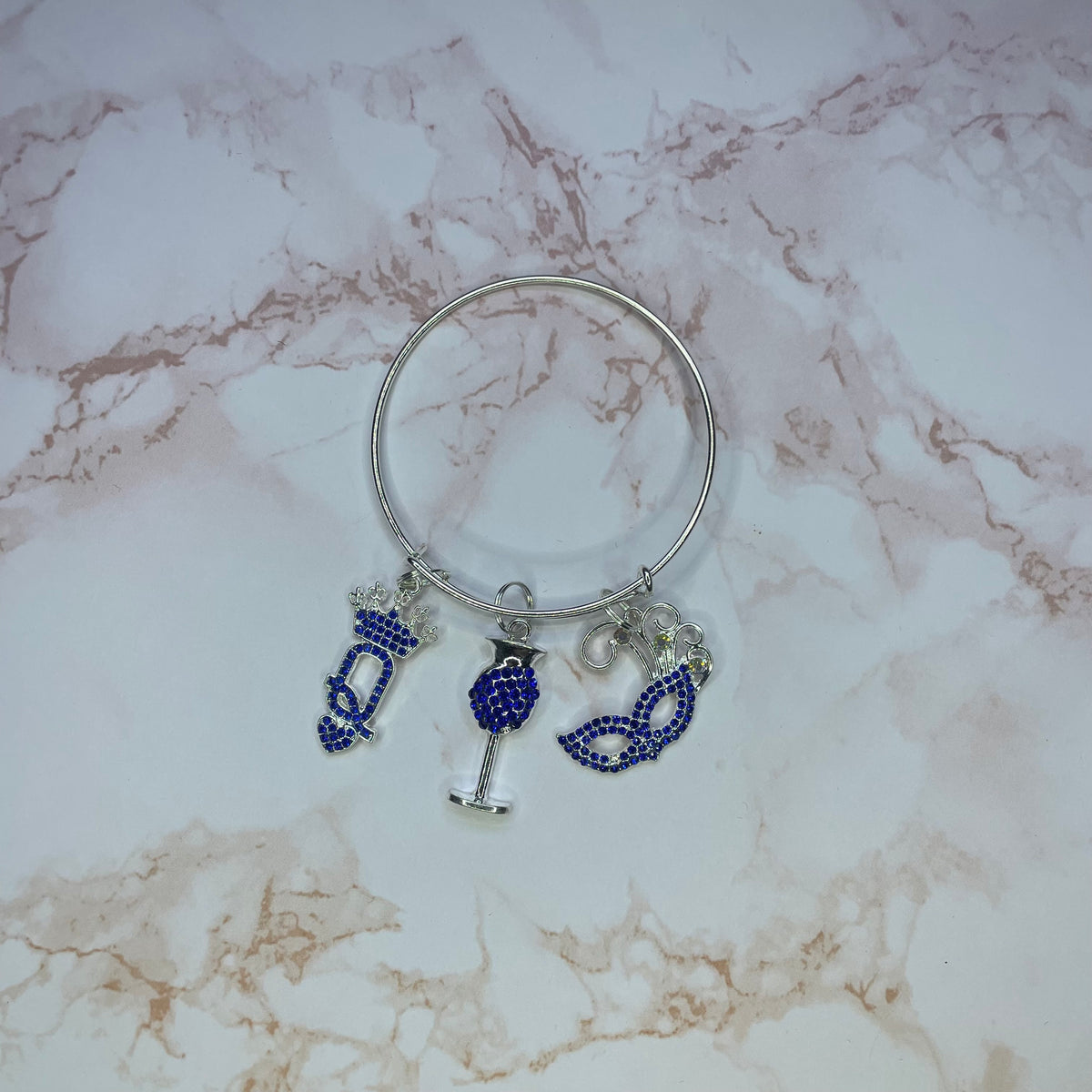 Masquerade Mask Charm Bangle Bracelet Charms By Prince™