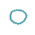 Light Blue Fluorescent Stone Beaded Bracelet Charms By Prince™