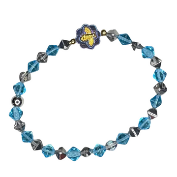 Blue Crystal Bead Bee Charm Bracelet Charms By Prince™
