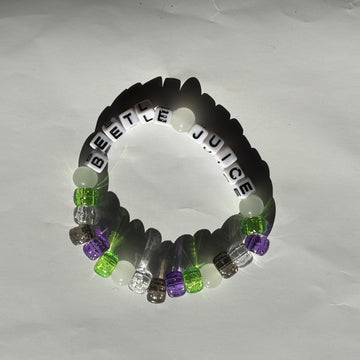 Beetle Juice - Pony Bead Bracelet Charms By Prince™