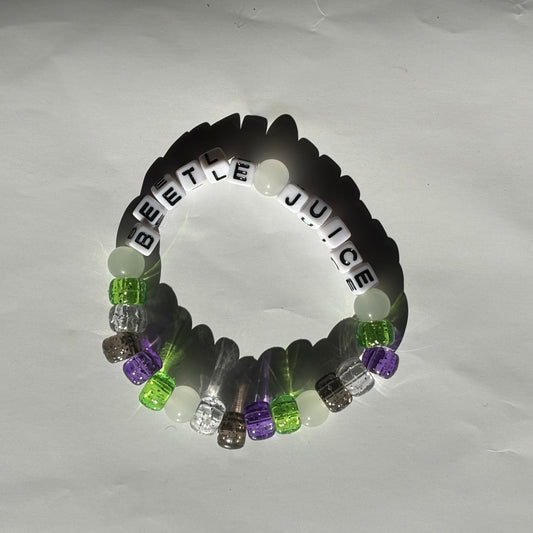 Beetle Juice - Pony Bead Bracelet Charms By Prince™