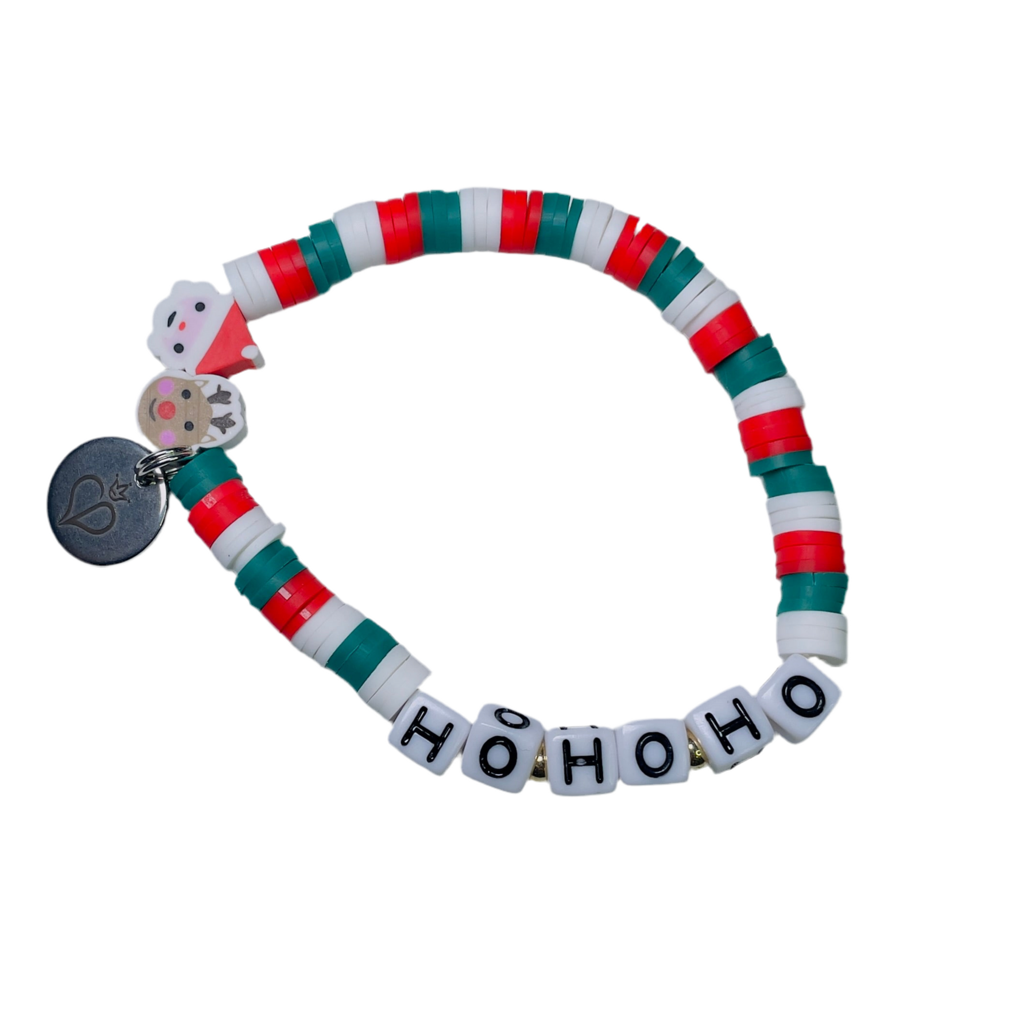 Ho Ho Ho Clay Bracelet 🎅🦌 Charms By Prince™