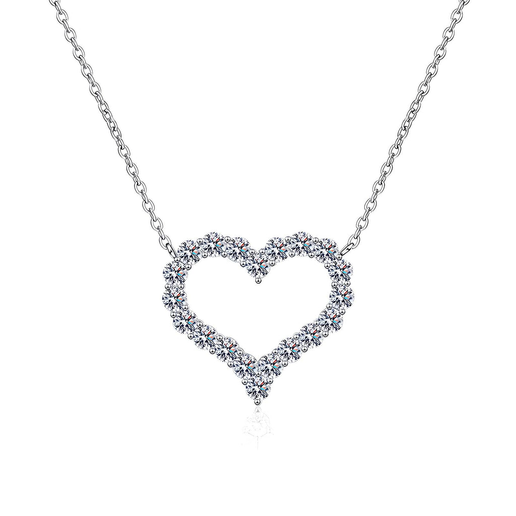Heart Necklace, Stainless Steel Intensity