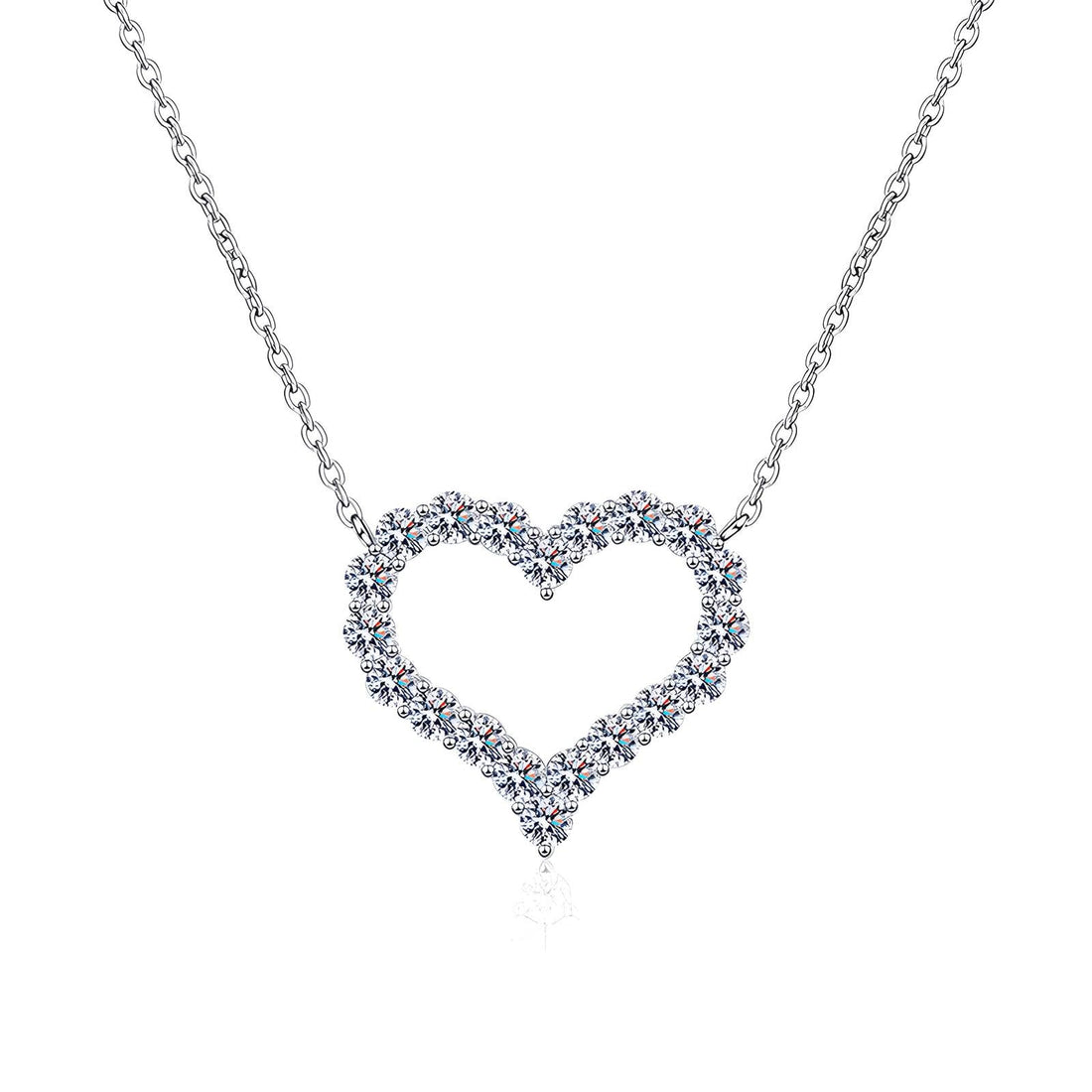 Heart Necklace, Stainless Steel Intensity