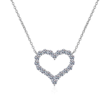 Heart Necklace, Stainless Steel Intensity