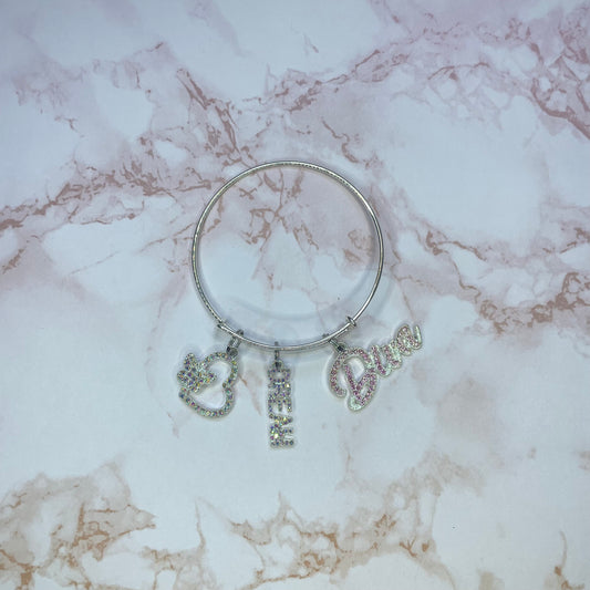 Dream Silver Charm Bangle Charms By Prince™