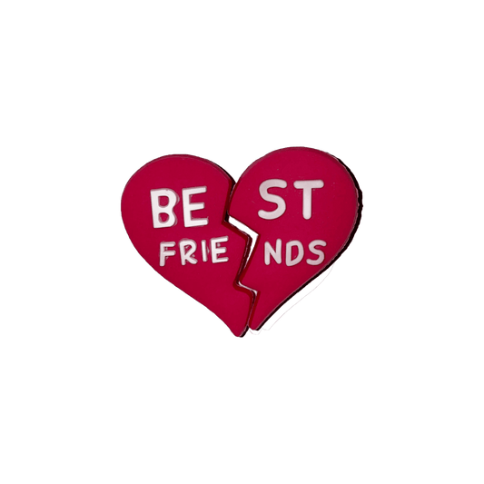 Best Friends Heart Set Charms By Prince