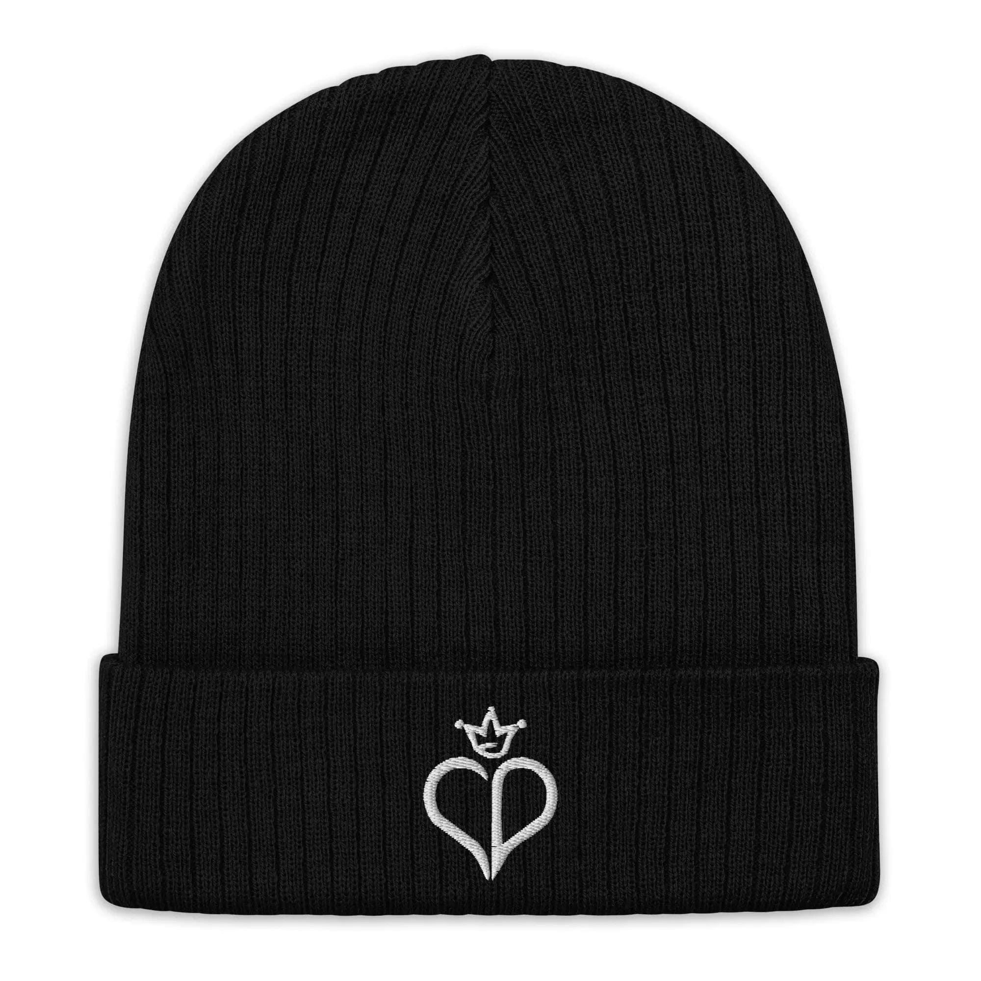 CBP Ribbed Knit Beanie - Black Charms By Prince