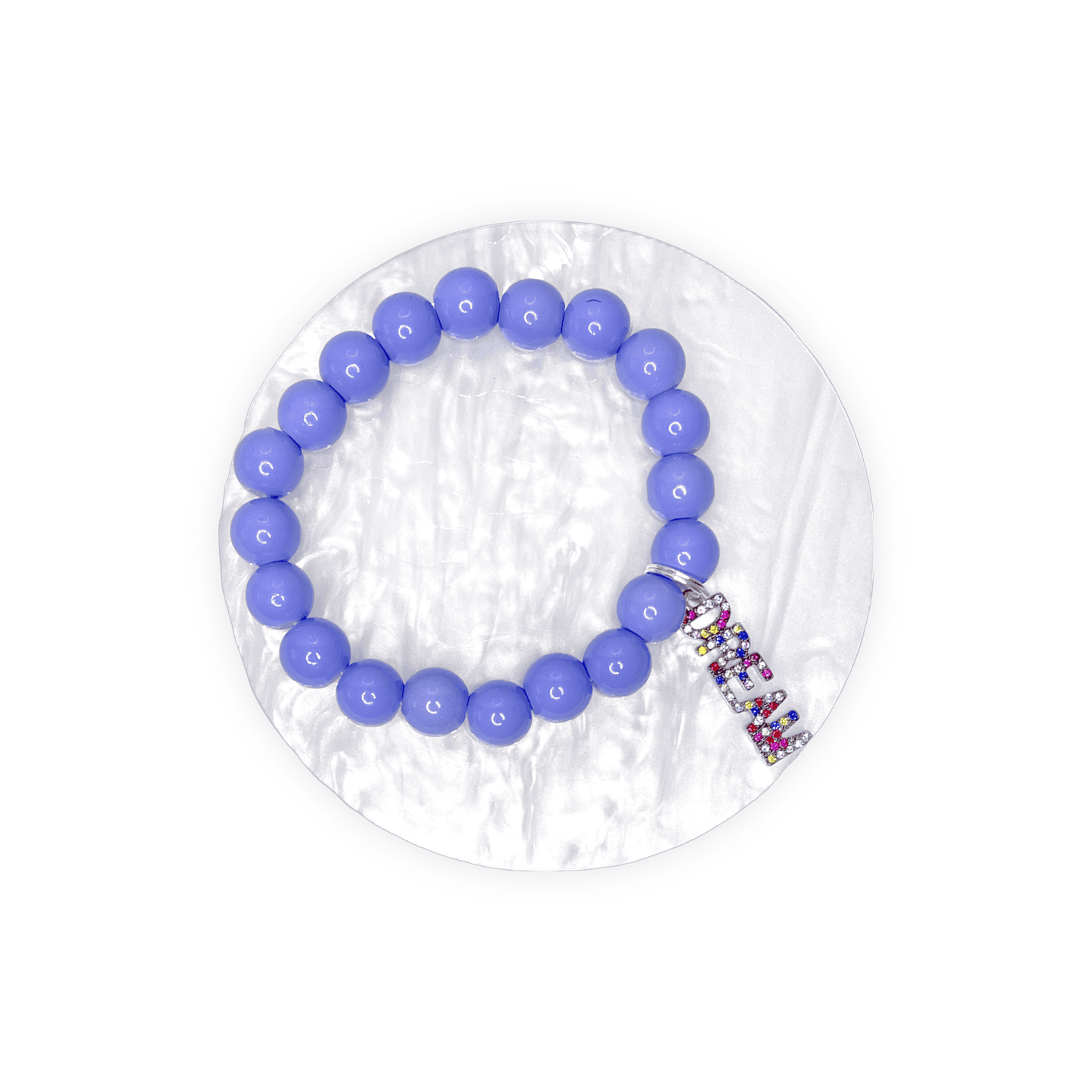 Dream - Pastel Blue Bead Bracelet Charms By Prince™