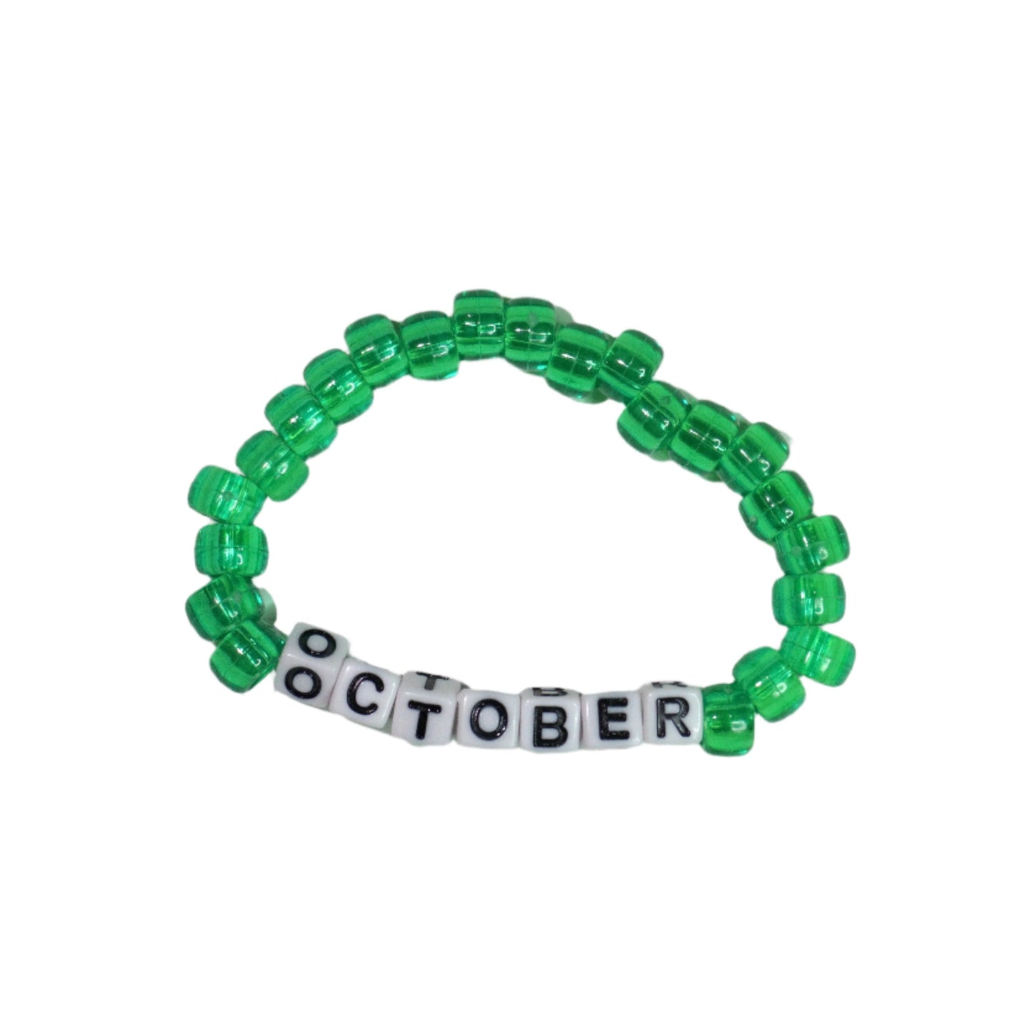 October - Pony Bead Bracelet Charms By Prince™