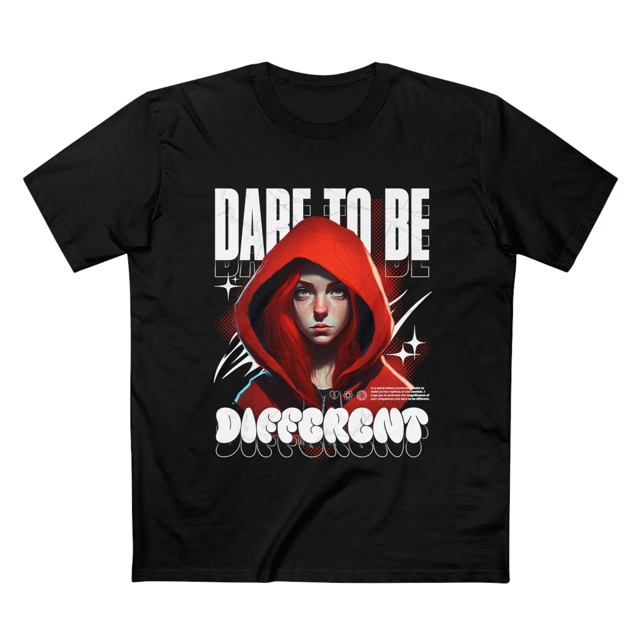 Dare To Be Different Staple Tee Printify