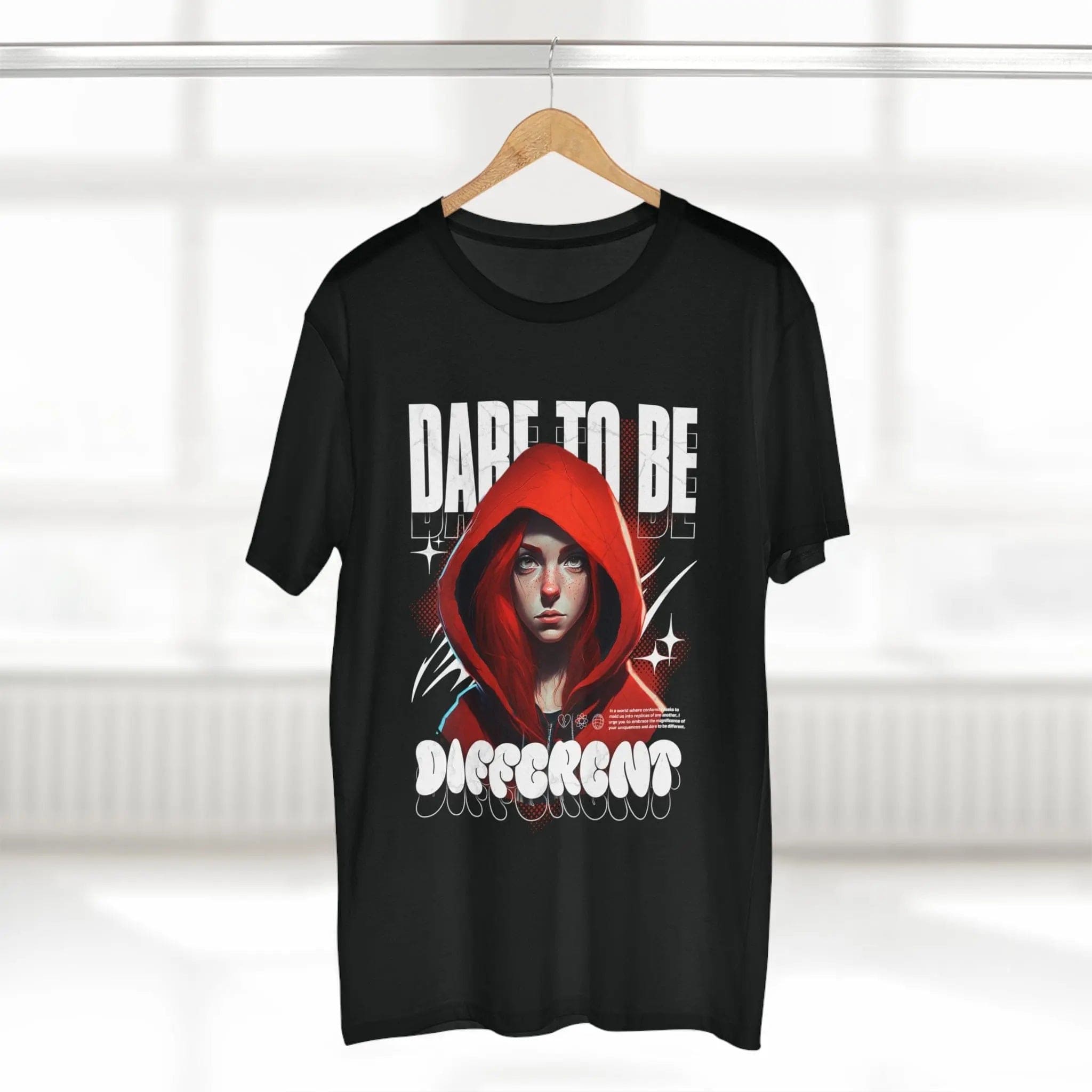 Dare To Be Different Staple Tee Printify
