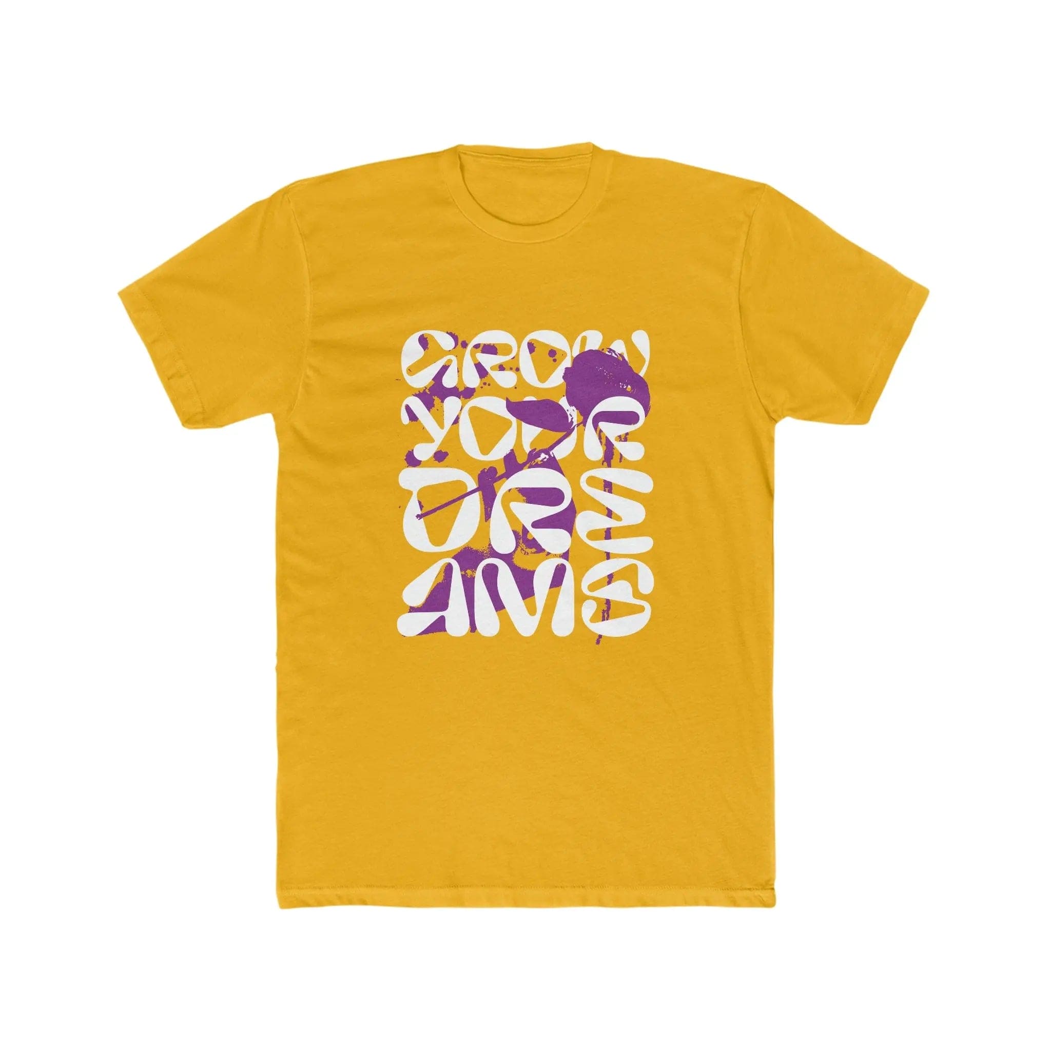 Grow Your Dreams Cotton Crew Tee Printify