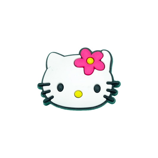 Hello Kitty with Pink Flower bow Charms By Prince
