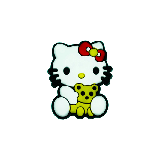 Hello Kitty with teddy bear Charms By Prince