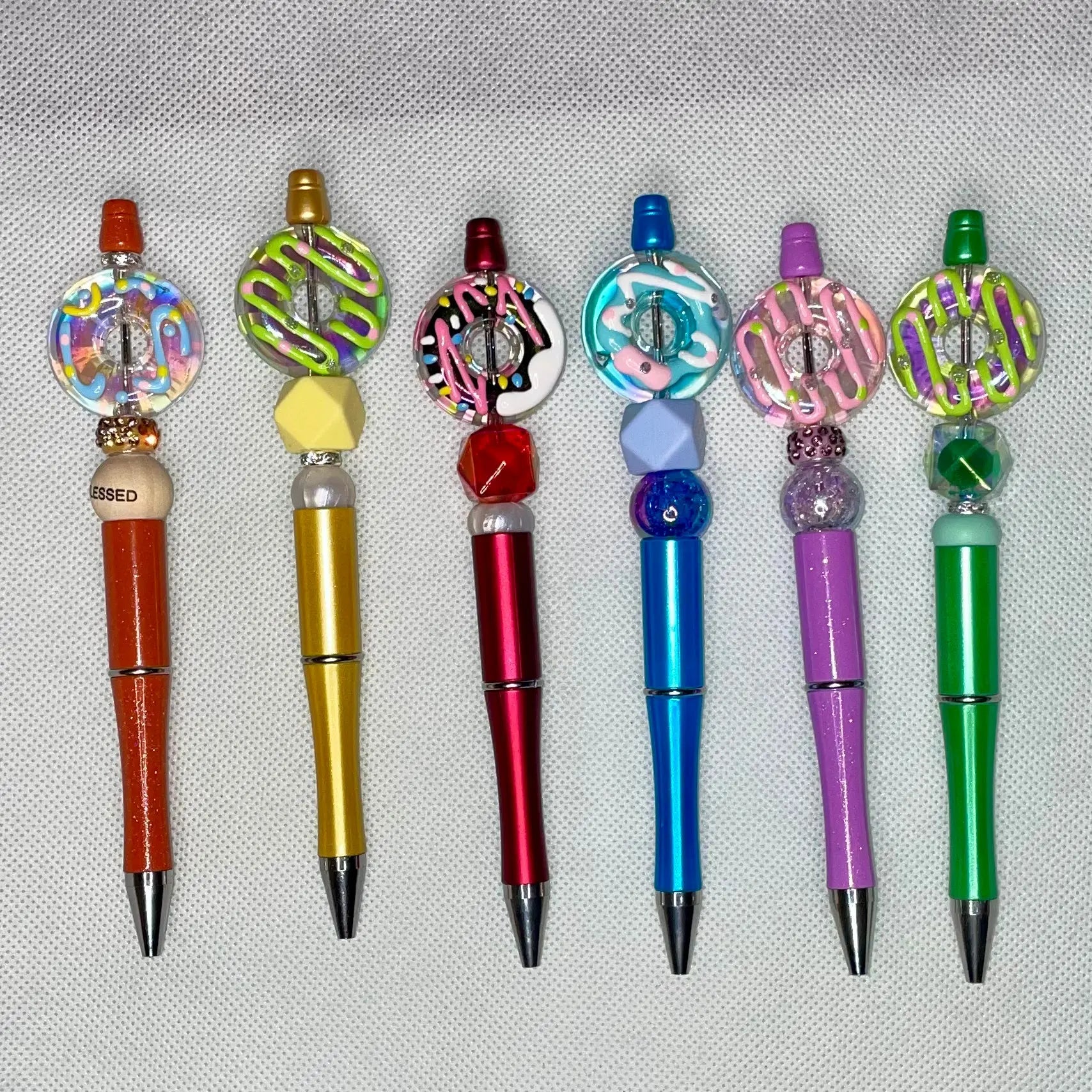 Luxury Donut Hand-Beaded Pens - Charms By Prince™