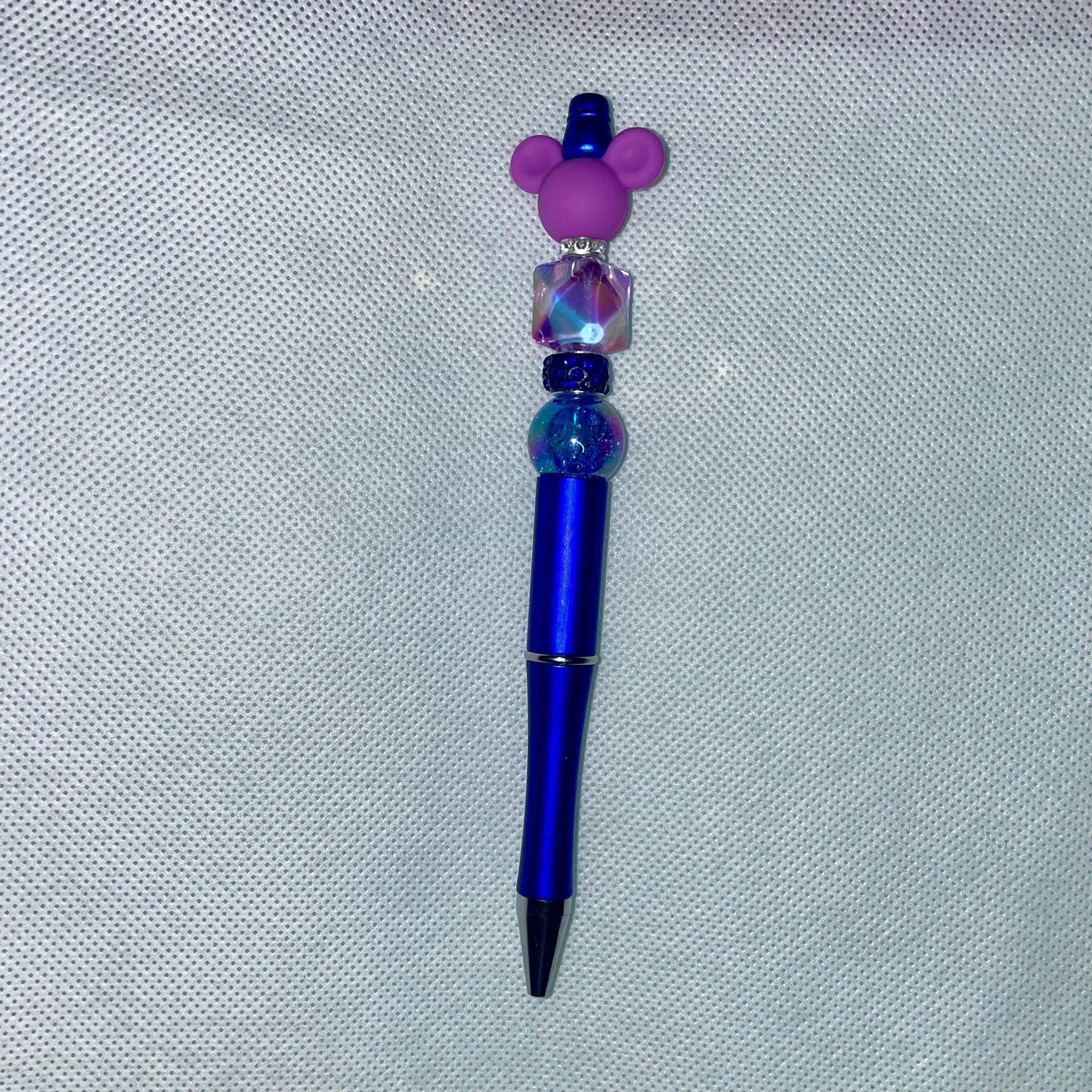 Luxury Mickey-inspired Hand-Beaded Pens - Charms By Prince™