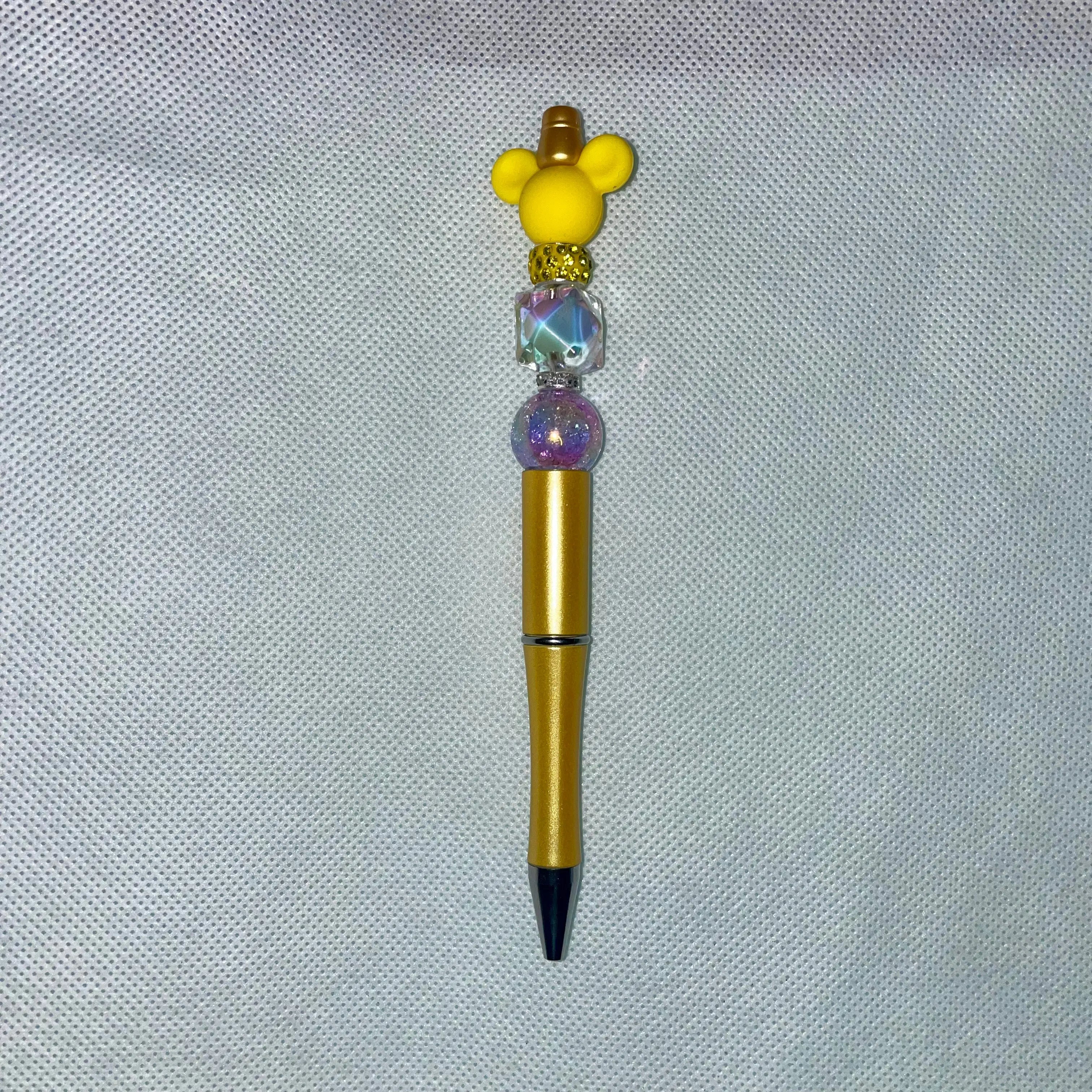 Luxury Mickey-inspired Hand-Beaded Pens - Charms By Prince™