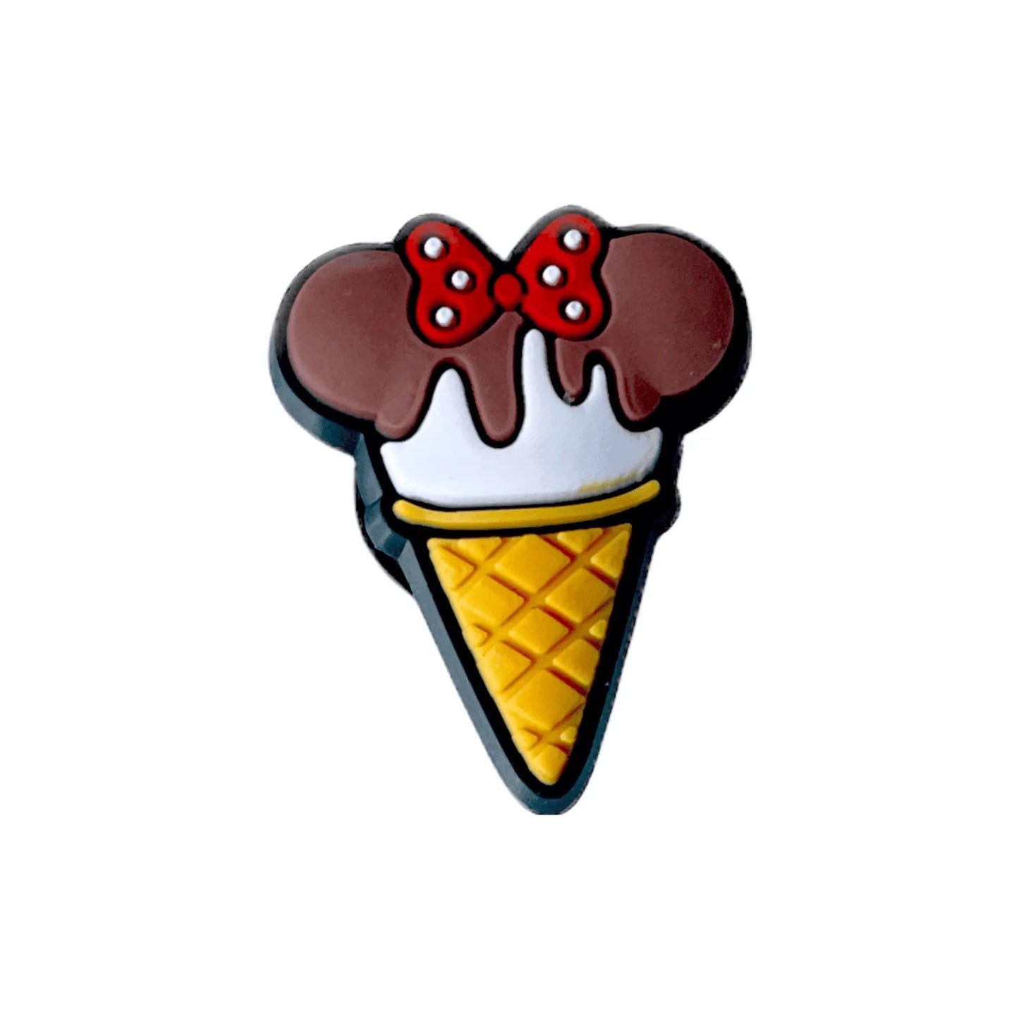 Mini Mouse Ice Cream Cone Crocs Charm Charms By Prince