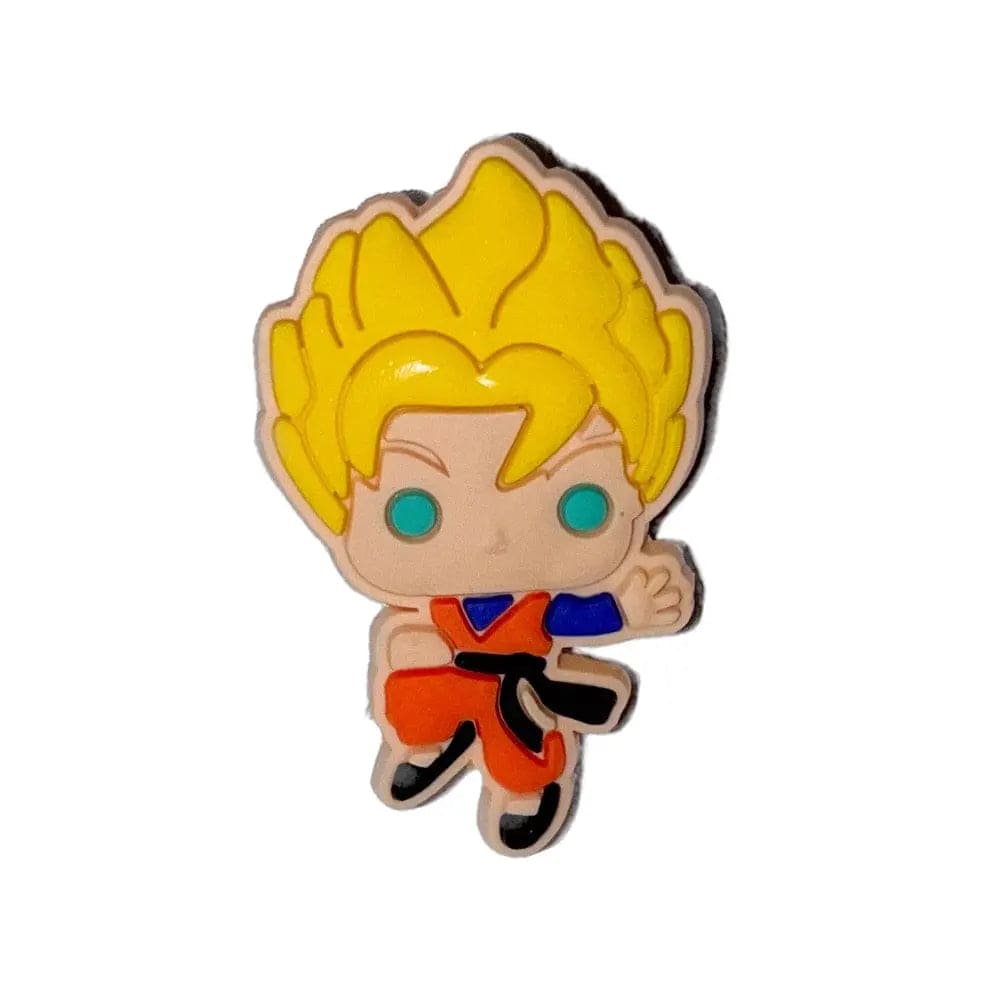 Super Saiyan Goku Crocs Charm - Charms By Prince™