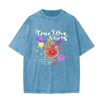 Heavyweight Snow Washed T-Shirt ODMPOD