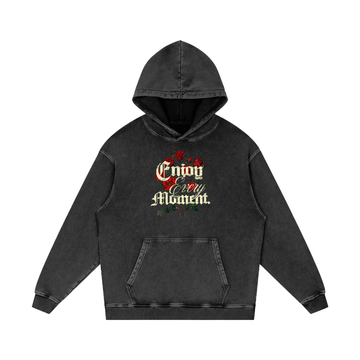 Snow Washed Loose Cotton Hoodie ODMPOD